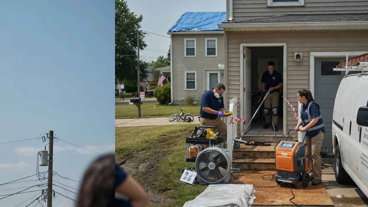 Water Damage Repair in Chaseburg, WI near me